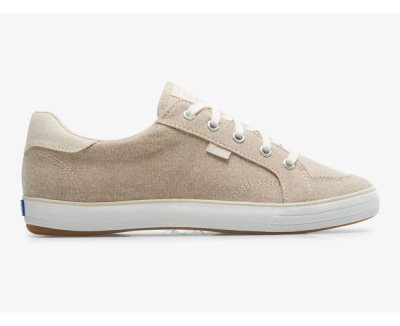 Keds Center III Chambray Bağcıklı Ayakkabı Kadın Kahverengi | CrLOYxVM