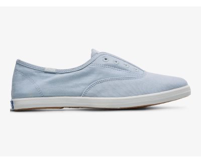 Keds Chillax Washable Twill Makosen Ayakkabı Kadın Açık Mavi | 6PLINp9d