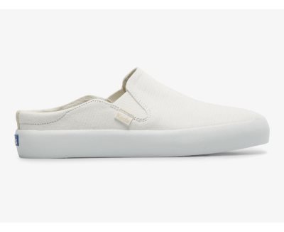 Keds Kickback Mule Crepe Makosen Ayakkabı Kadın Beyaz | pDLnl0rD