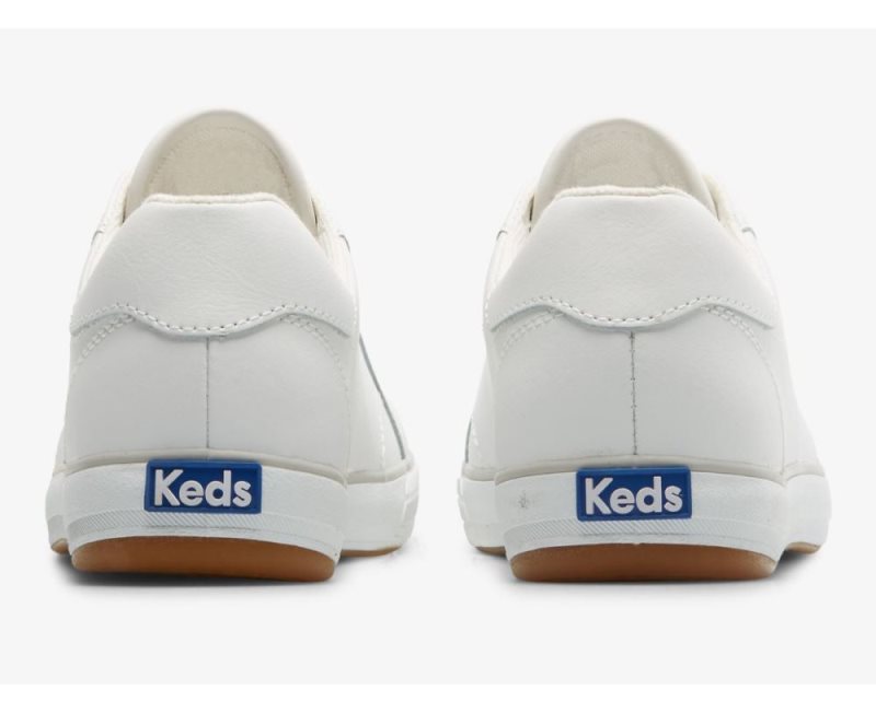 Keds Center III Deri Deri Ayakkabı Kadın Beyaz | KXKE9FT6