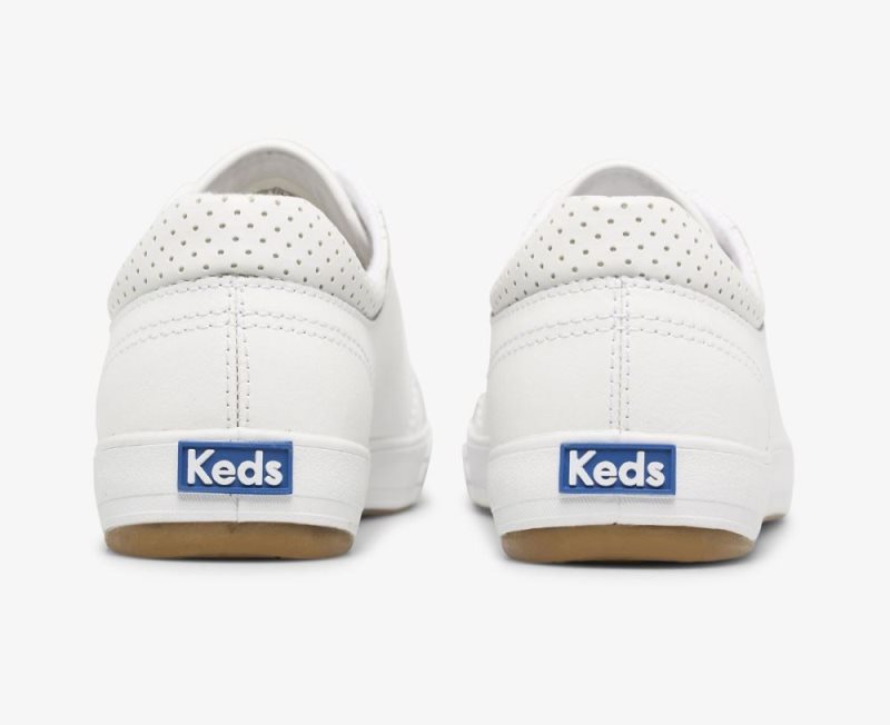 Keds Center II Deri Spor Ayakkabı Kadın Beyaz | DmsOqfJs