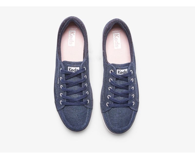 Keds Center II Marled Spor Ayakkabı Kadın Lacivert | bmBgZBsv