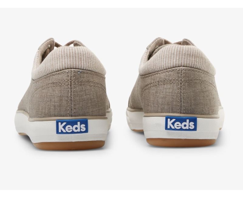 Keds Center II Pamuklu Slub Spor Ayakkabı Kadın Kahverengi | rSSx6oQK