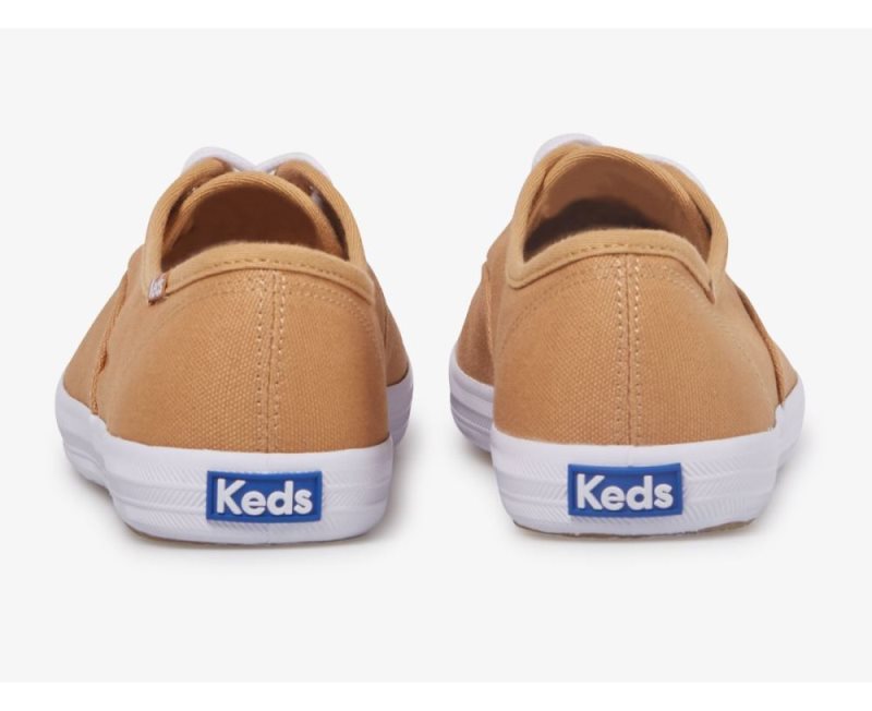 Keds Champion Feat. Organic Pamuklu Spor Ayakkabı Kadın Kahverengi | Vb7Jdkyc