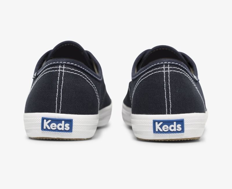 Keds Champion Feat. Organic Pamuklu Spor Ayakkabı Kadın Lacivert | cg60qEbt