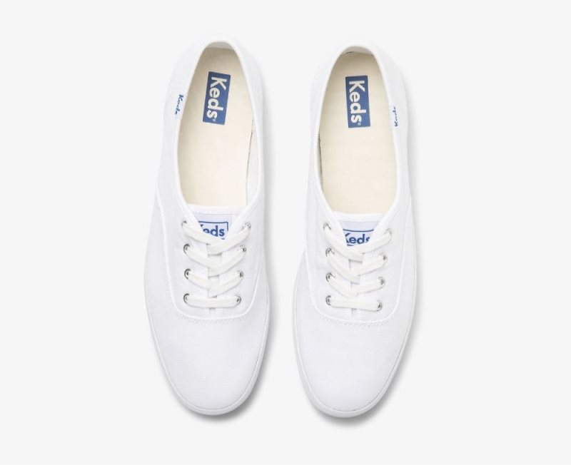 Keds Champion Feat. Organic Pamuklu Spor Ayakkabı Kadın Beyaz | rkNFek1x