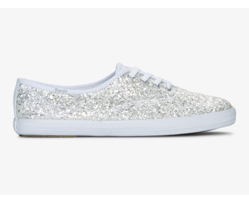 Keds Champion Glitter Celebration Spor Ayakkabı Kadın Beyaz | Y0UZA6s2