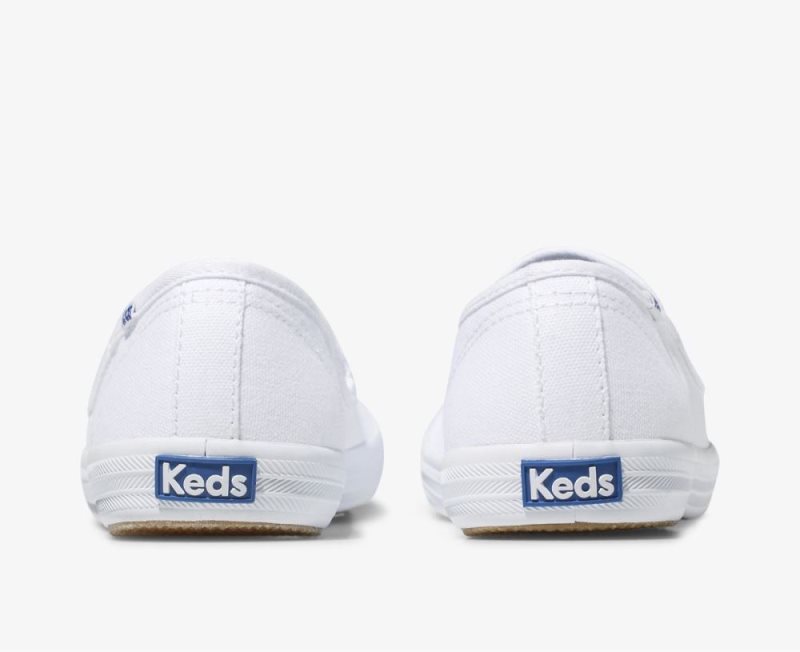 Keds Champion Kanvas Makosen Ayakkabı Kadın Beyaz | zObn4vQk