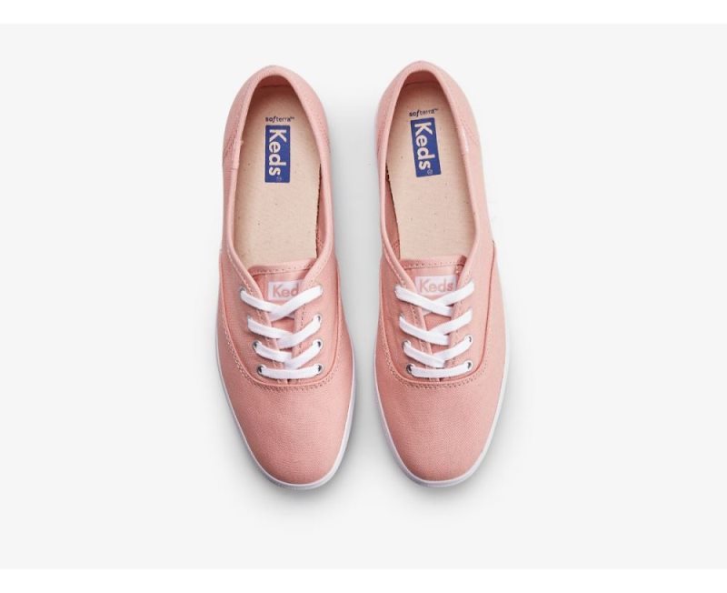 Keds Champion Seasonal Kanvas Washable Spor Ayakkabı Kadın Pembe | rtQmkG4t