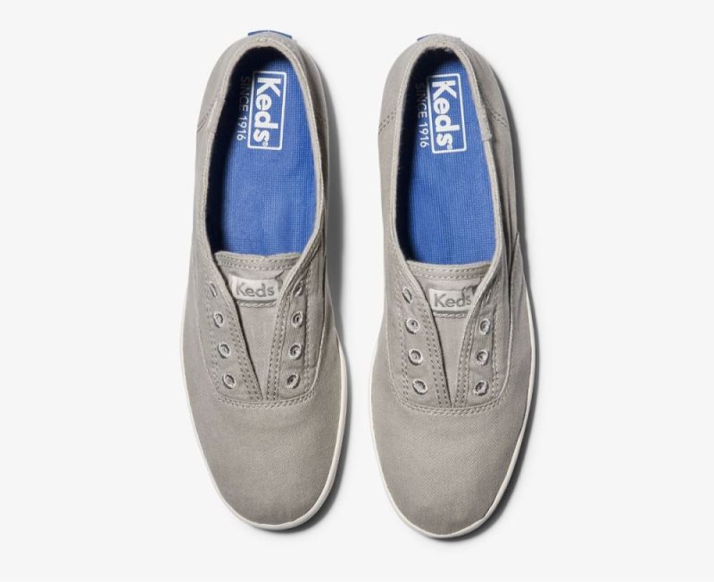 Keds Chillax Washable Spor Ayakkabı Kadın Koyu Gri | UOeaMudM