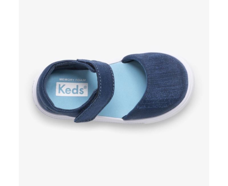 Keds Finlee Flex Sandalet Çocuk Lacivert | OsQr6HAQ