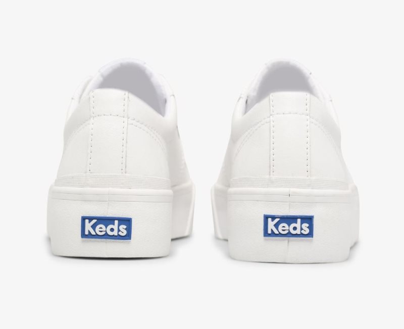 Keds Jump Kick Duo Deri Spor Ayakkabı Kadın Beyaz | eTlgJRsB