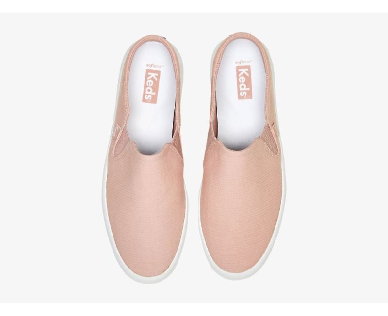 Keds Kickback Mule Crepe Makosen Ayakkabı Kadın Mauve | jRAHFhxF