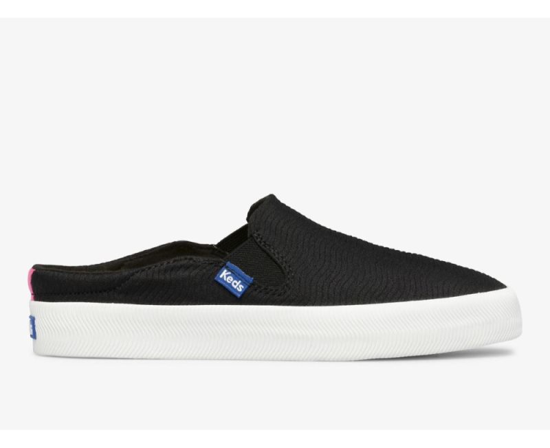 Keds Kickback Mule Scuba Mule Ayakkabı Kadın Siyah | vkAz8ueb