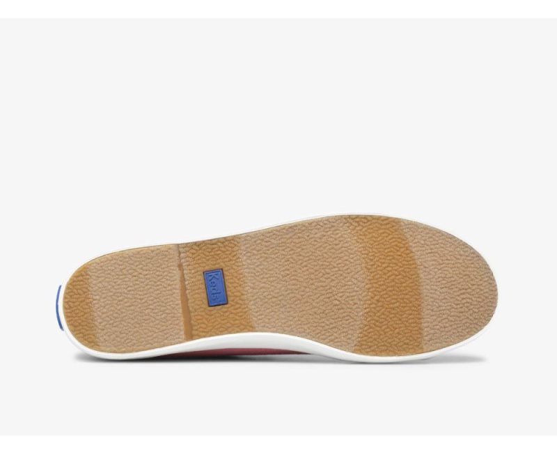 Keds Kickstart Dobby Jacquard Spor Ayakkabı Kadın Kırmızı | NoImEyka