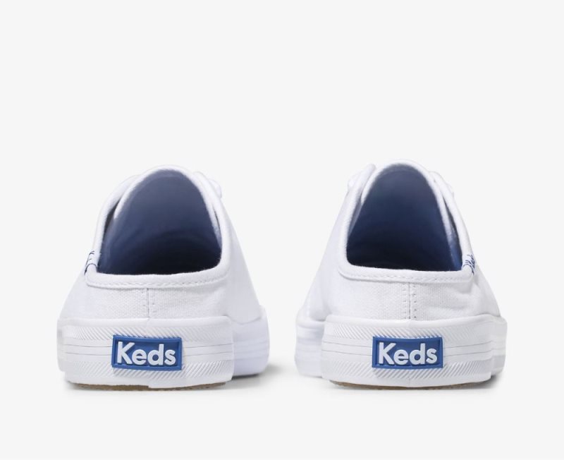 Keds Kickstart Mule Kanvas Spor Ayakkabı Kadın Beyaz | 6qIhXeXA