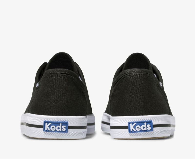 Keds Kickstart Spor Ayakkabı Kadın Siyah | 68q5KB8X