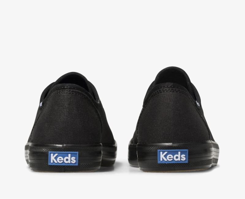 Keds Kickstart Spor Ayakkabı Kadın Siyah | R0KLEoZB