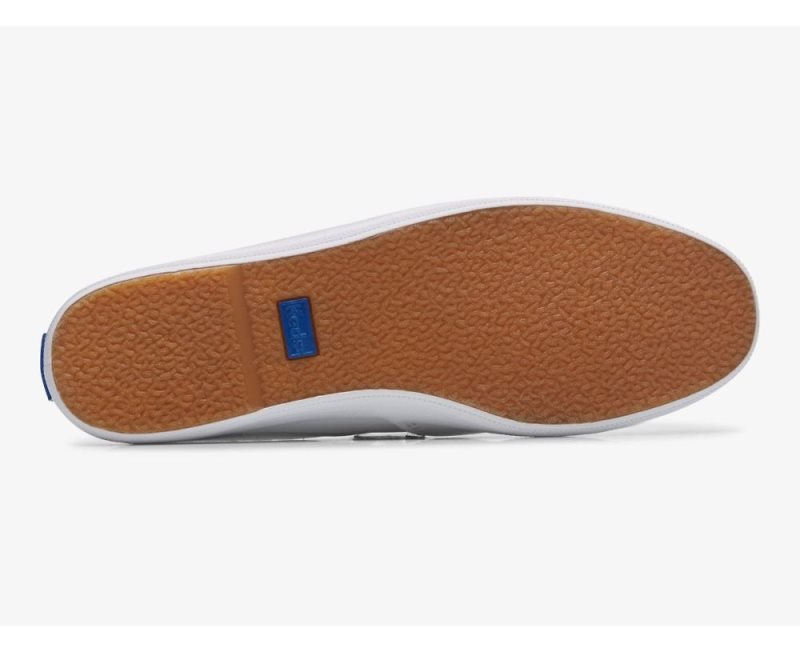 Keds Moxie Mule Deri Deri Ayakkabı Kadın Beyaz | ZXJ4hPc5