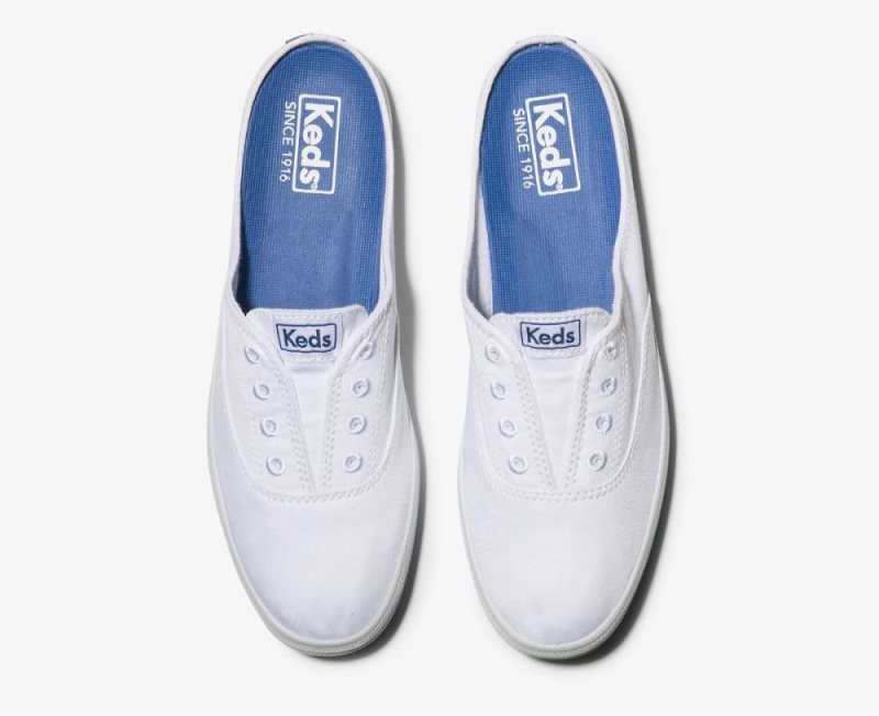 Keds Moxie Mule Makosen Ayakkabı Kadın Beyaz | hJp17zBB