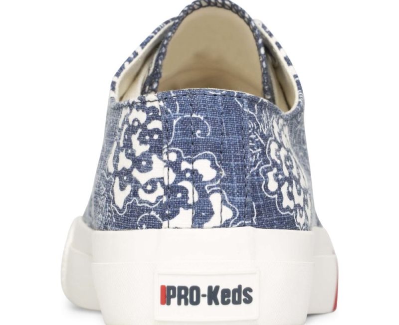 Keds Royal Lo Floral Print Spor Ayakkabı Kadın Lacivert | ejUKIjat