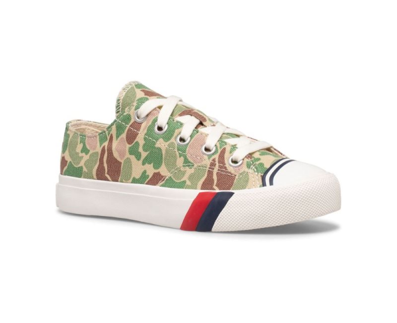 Keds Royal Lo Spor Ayakkabı Çocuk Camo Zeytin Yeşili | eVqiaAZJ55