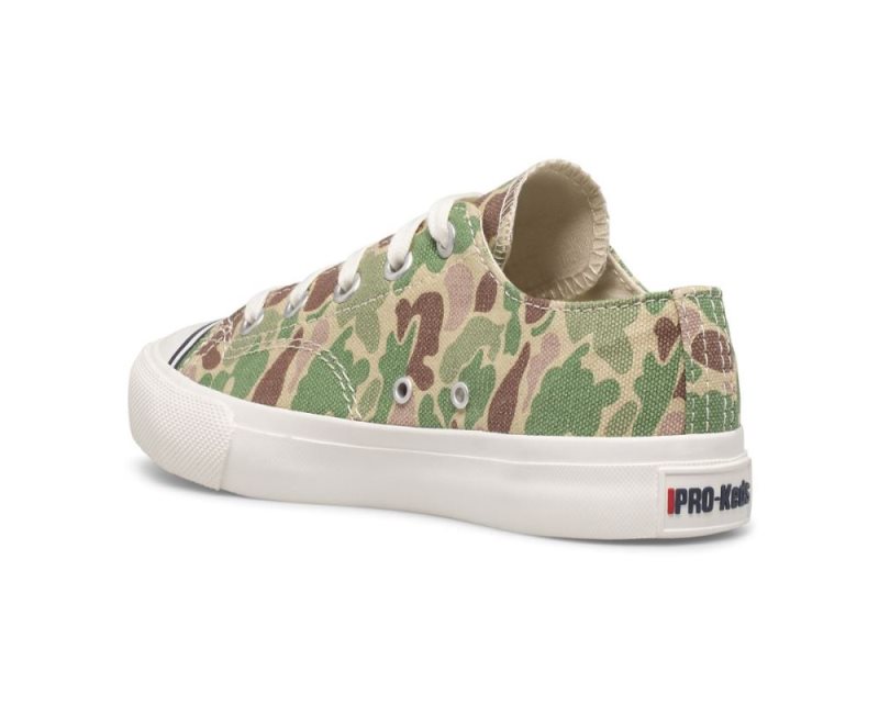 Keds Royal Lo Spor Ayakkabı Çocuk Camo Zeytin Yeşili | eVqiaAZJ55