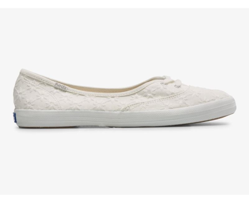 Keds The Mini Eyelet Makosen Ayakkabı Kadın Beyaz | NR4RYccQ