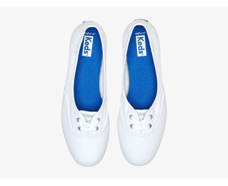 Keds The Mini Kanvas Kanvas Ayakkabı Kadın Beyaz | NfiiUGDA