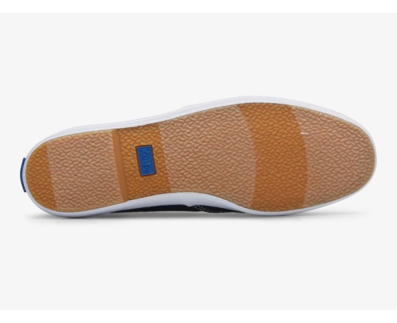 Keds The Mini Kanvas Kanvas Ayakkabı Kadın Lacivert | S3aidhnI