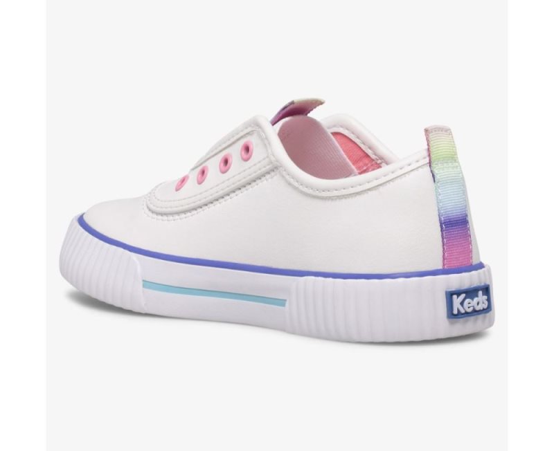 Keds Topkick Washable Deri Spor Ayakkabı Çocuk Beyaz | SsApUNQL