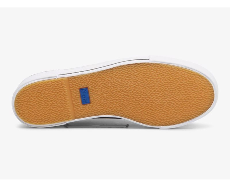 Keds Triple Up Deri Bumper Foxing Spor Ayakkabı Kadın Siyah Beyaz | XpJGkaPi